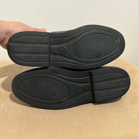 Florsheim Comfort Tech Men's 9 D Dress Shoes Bristow Wing Tip Black Oxfords - Picture 11 of 15